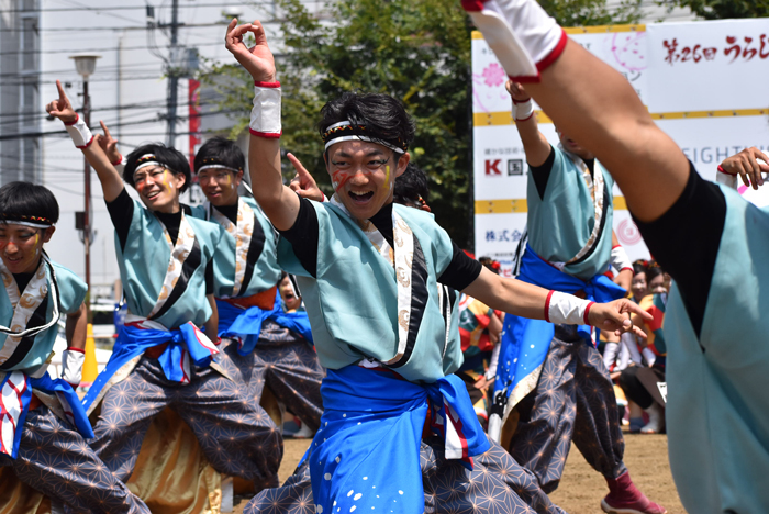 よさこい衣装・祭り衣装　　岡山うらじゃ連 蓮雫様 