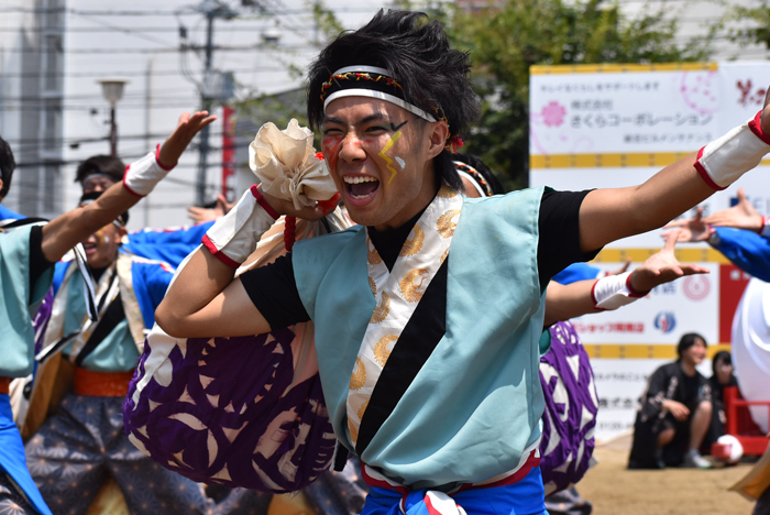 よさこい衣装・祭り衣装　　岡山うらじゃ連 蓮雫様 