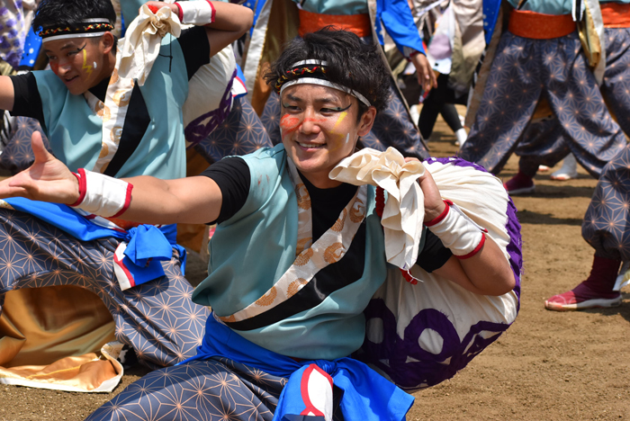 よさこい衣装・祭り衣装　　岡山うらじゃ連 蓮雫様 