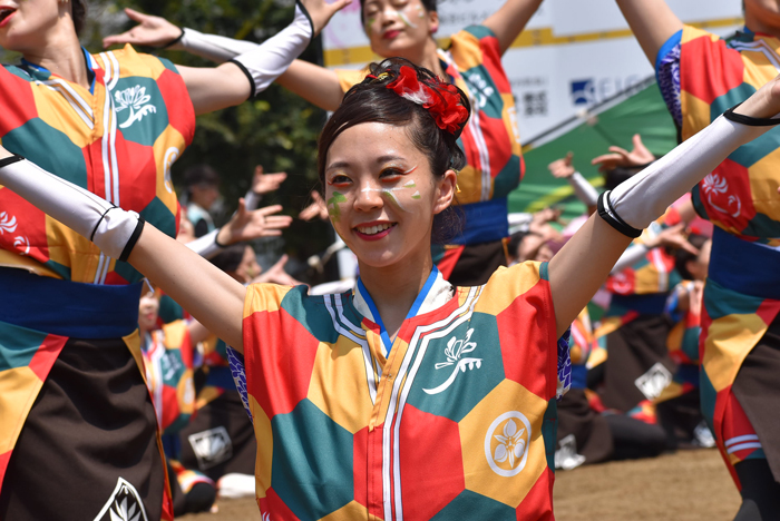 よさこい衣装・祭り衣装　　岡山うらじゃ連 蓮雫様 