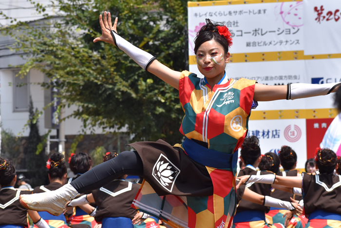 よさこい衣装・祭り衣装　　岡山うらじゃ連 蓮雫様 