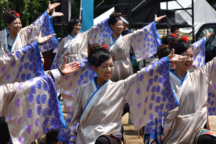 よさこい衣装・祭り衣装　　岡山うらじゃ連 蓮雫様 