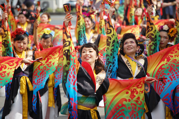 よさこい衣装・祭り衣装　　輪舞様 