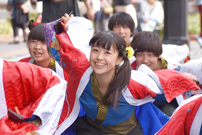 よさこい衣装・祭り衣装　　島根県立大学 よさこい橙蘭様 