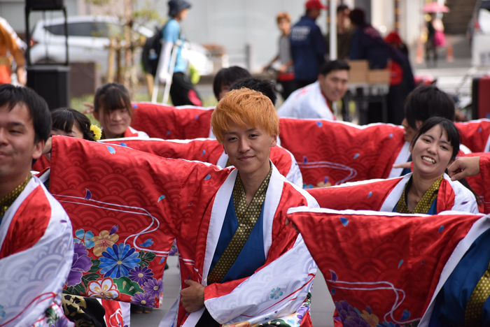 よさこい衣装・祭り衣装　　島根県立大学 よさこい橙蘭様 