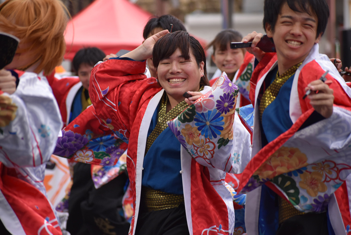 よさこい衣装・祭り衣装　　島根県立大学 よさこい橙蘭様 