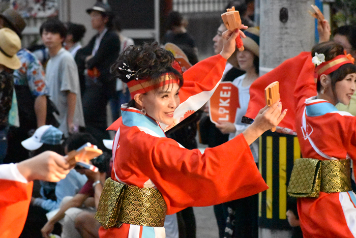 よさこい衣装・祭り衣装　　浜舞風 和蔵樂 with よさ媛様 