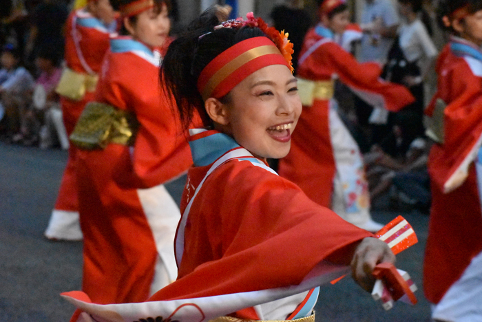 よさこい衣装・祭り衣装　　浜舞風 和蔵樂 with よさ媛様 