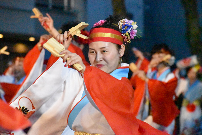 よさこい衣装・祭り衣装　　浜舞風 和蔵樂 with よさ媛様 