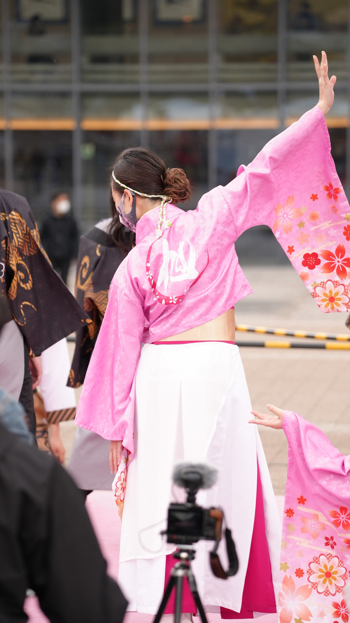 よさこい衣装・祭り衣装　　岡山　県　岡山うらじゃ連 旭　 様 