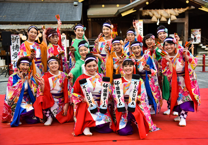 よさこい衣装・祭り衣装　　高知　県　高知県よさこいアンバサダー絆国際チーム　 様 