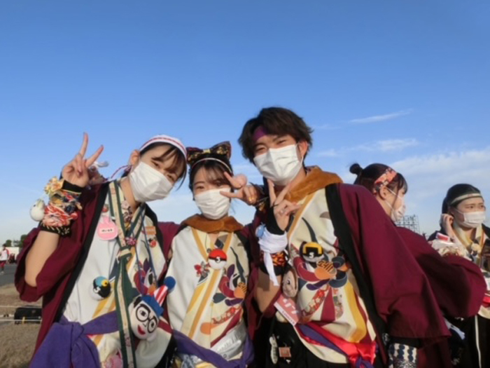 よさこい衣装・祭り衣装　　岡山　県　岡山うらじゃ連　楽鬼　 様 