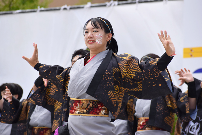 よさこい衣装・祭り衣装　　岡山うらじゃ連　旭様 