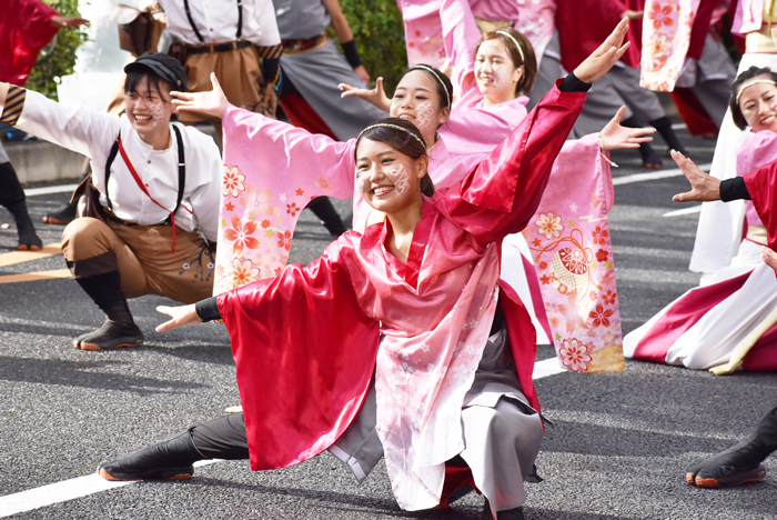 よさこい衣装・祭り衣装　　岡山うらじゃ連　旭様 