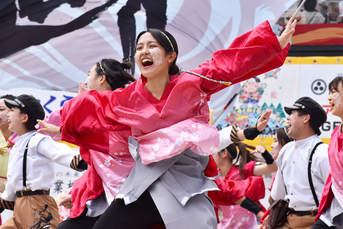 よさこい衣装・祭り衣装　　岡山うらじゃ連　旭様 