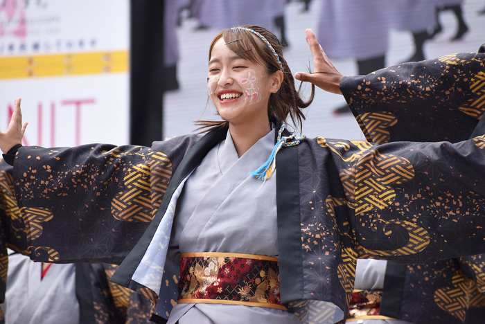 よさこい衣装・祭り衣装　　岡山うらじゃ連　旭様 