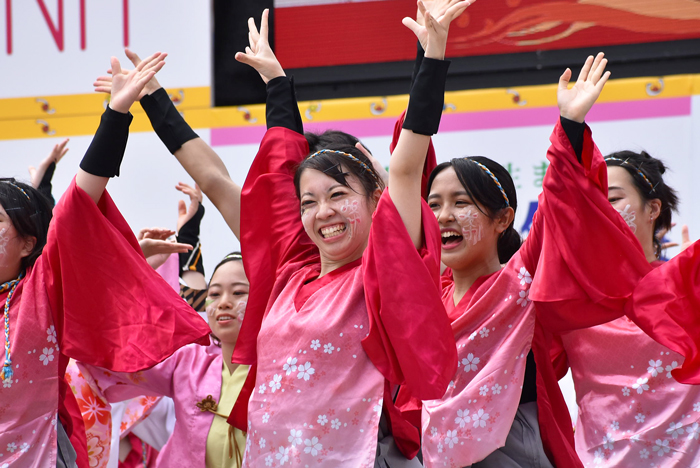 よさこい衣装・祭り衣装　　岡山うらじゃ連　旭様 