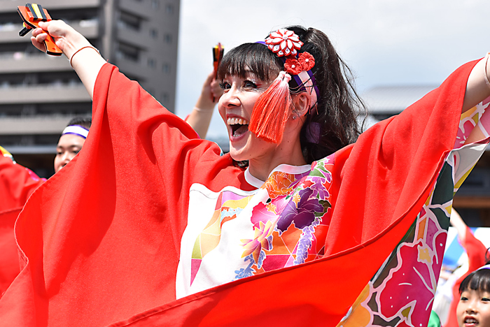 よさこい衣装・祭り衣装　　高知県よさこいアンバサダー絆国際チーム様 