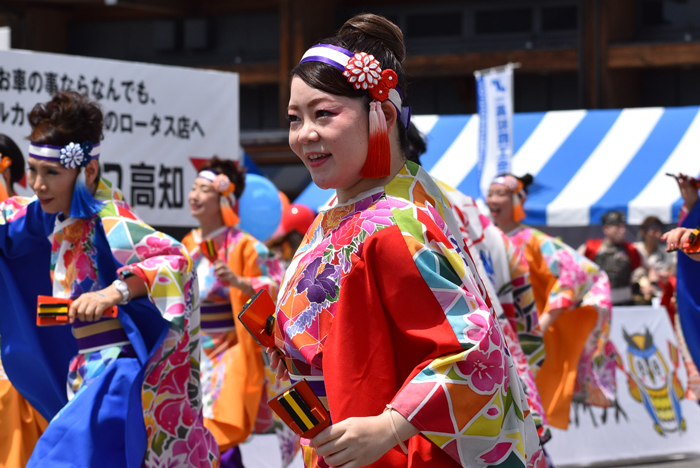 よさこい衣装・祭り衣装　　高知県よさこいアンバサダー絆国際チーム様 