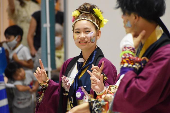 よさこい衣装・祭り衣装　　岡山うらじゃ連　楽鬼様 