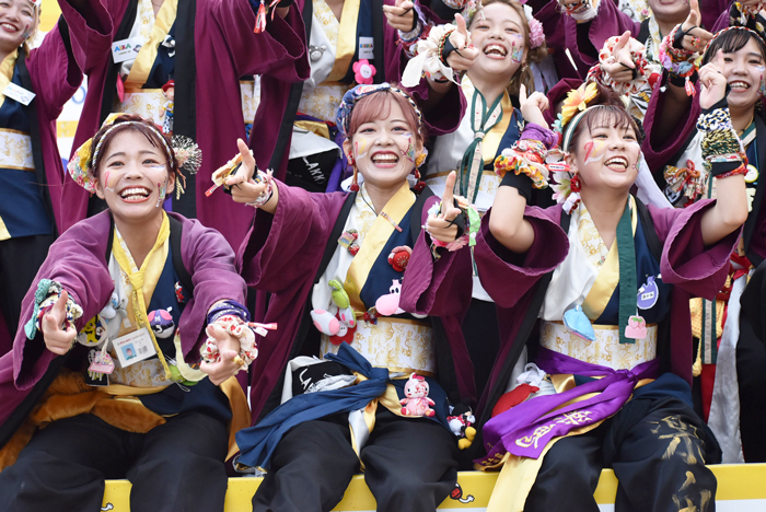 よさこい衣装・祭り衣装　　岡山うらじゃ連　楽鬼様 