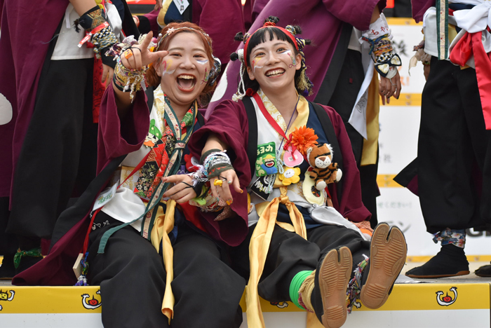 よさこい衣装・祭り衣装　　岡山うらじゃ連　楽鬼様 