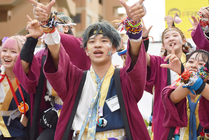 よさこい衣装・祭り衣装　　岡山うらじゃ連　楽鬼様 