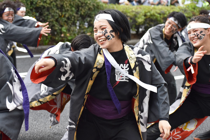 よさこい衣装・祭り衣装　　岡山うらじゃ連　蓮雫様 