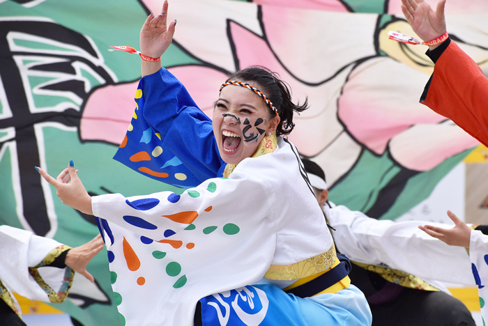 よさこい衣装・祭り衣装　　岡山うらじゃ連　蓮雫様 