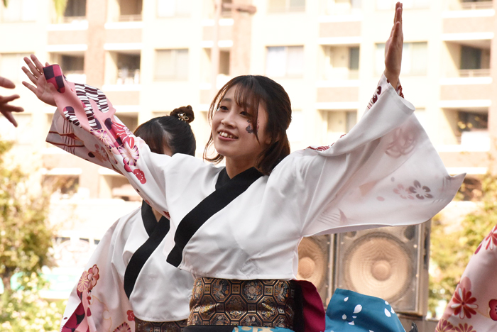 よさこい衣装・祭り衣装　　島根県立大学よさこい橙蘭様 