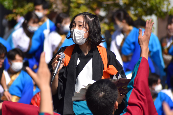 よさこい衣装・祭り衣装　　島根県立大学よさこい橙蘭様 