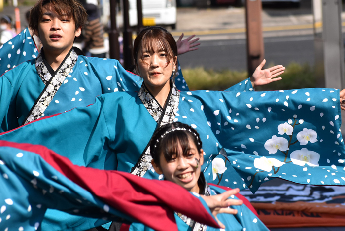 よさこい衣装・祭り衣装　　島根県立大学よさこい橙蘭様 