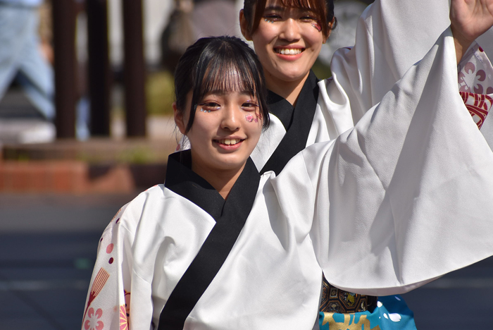 よさこい衣装・祭り衣装　　島根県立大学よさこい橙蘭様 