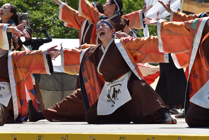 よさこい衣装・祭り衣装　　岡山うらじゃ連旭様 