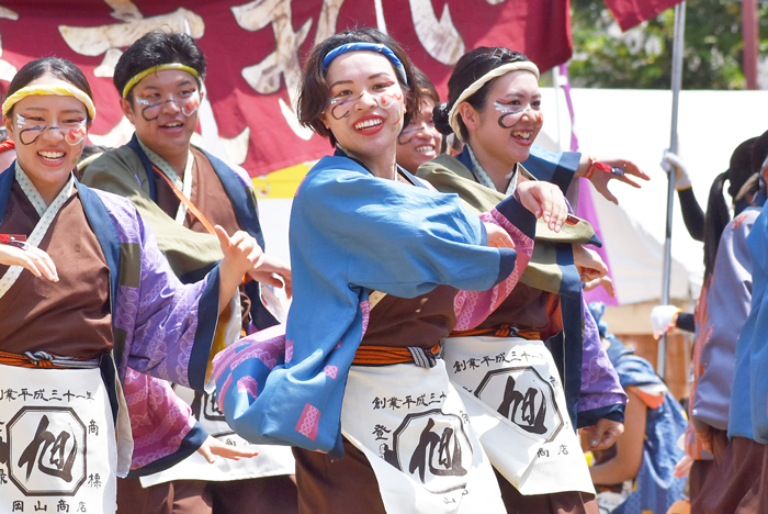 よさこい衣装・祭り衣装　　岡山うらじゃ連旭様 