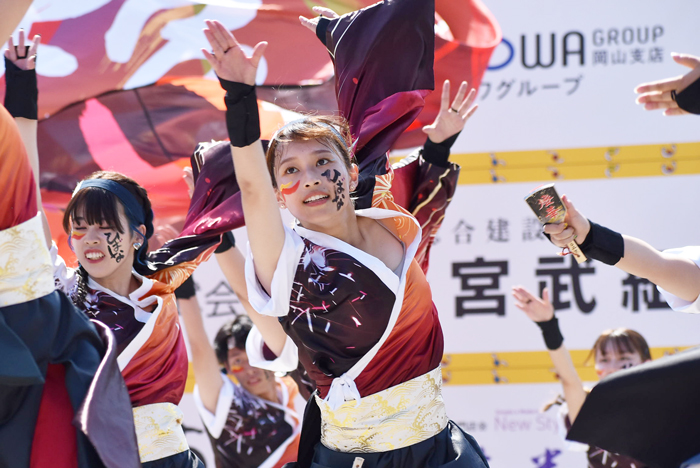 よさこい衣装・祭り衣装　　香川大学よさこい連風華様 