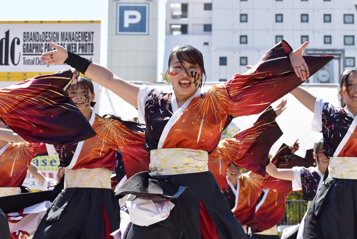 よさこい衣装・祭り衣装　　香川大学よさこい連風華様 