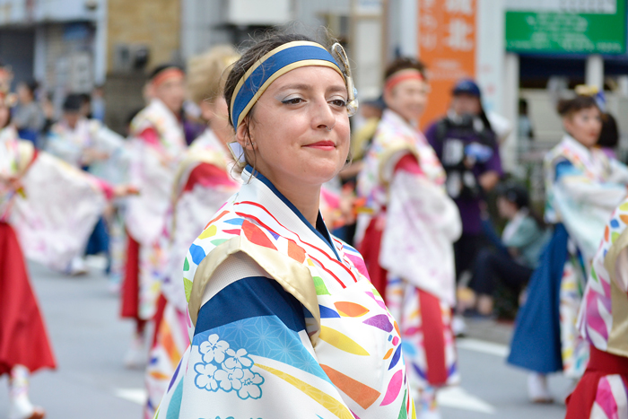 よさこい衣装・祭り衣装　　高知県よさこいアンバサダー絆国際チーム様 