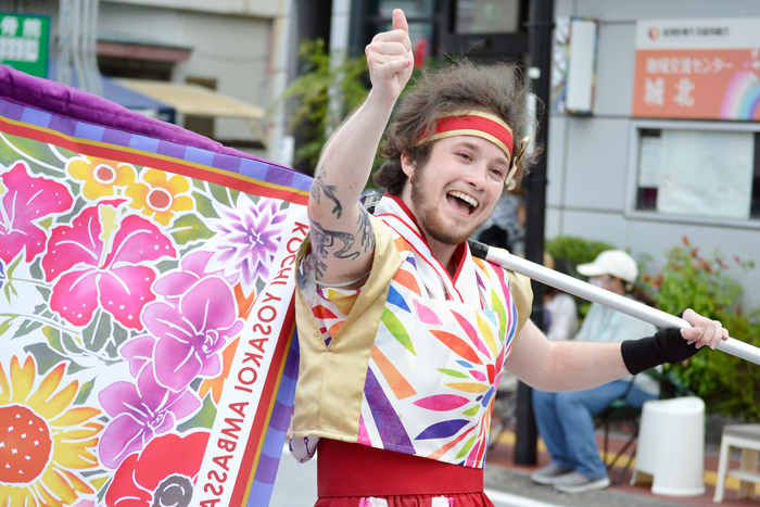 よさこい衣装・祭り衣装　　高知県よさこいアンバサダー絆国際チーム様 