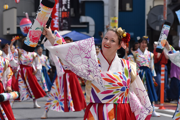 よさこい衣装・祭り衣装　　高知県よさこいアンバサダー絆国際チーム様 