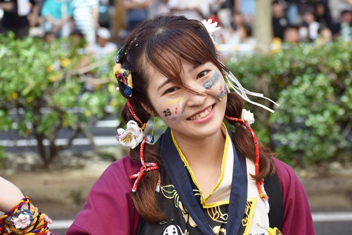 よさこい衣装・祭り衣装　　岡山うらじゃ連楽鬼様 