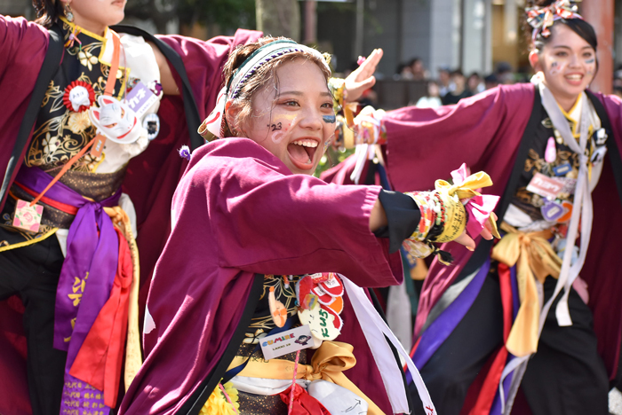 よさこい衣装・祭り衣装　　岡山うらじゃ連楽鬼様 