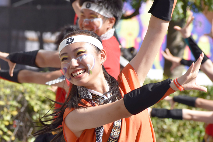 よさこい衣装・祭り衣装　　岡山うらじゃ連蓮雫様 