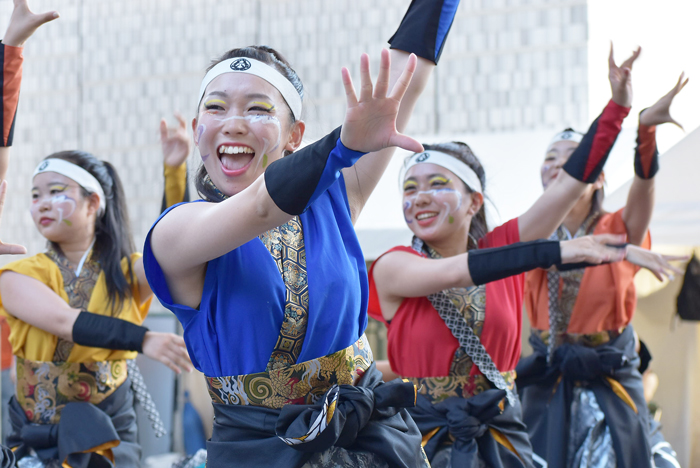 よさこい衣装・祭り衣装　　岡山うらじゃ連蓮雫様 