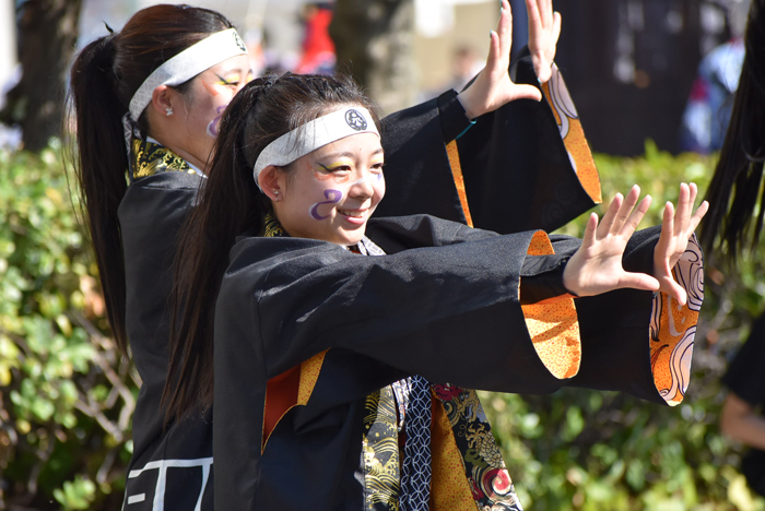 よさこい衣装・祭り衣装　　岡山うらじゃ連蓮雫様 