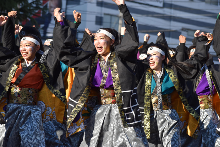 よさこい衣装・祭り衣装　　岡山うらじゃ連蓮雫様 