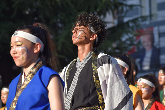 よさこい衣装・祭り衣装　　岡山うらじゃ連蓮雫様 