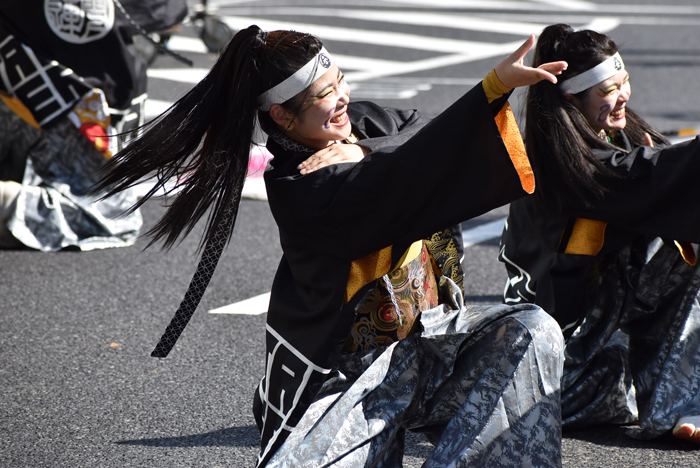 よさこい衣装・祭り衣装　　岡山うらじゃ連蓮雫様 