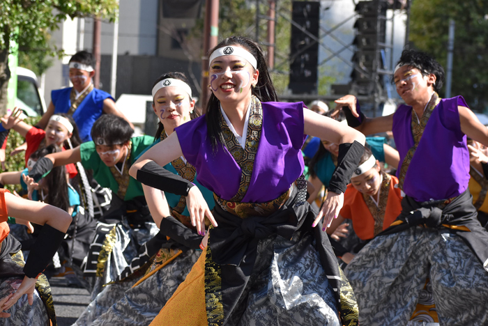 よさこい衣装・祭り衣装　　岡山うらじゃ連蓮雫様 