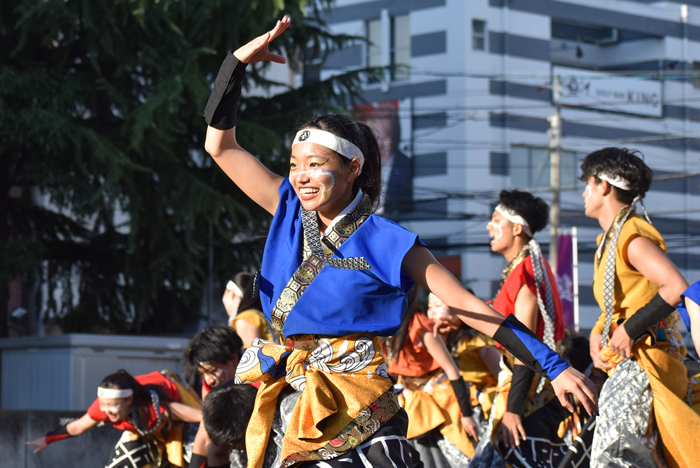 よさこい衣装・祭り衣装　　岡山うらじゃ連蓮雫様 